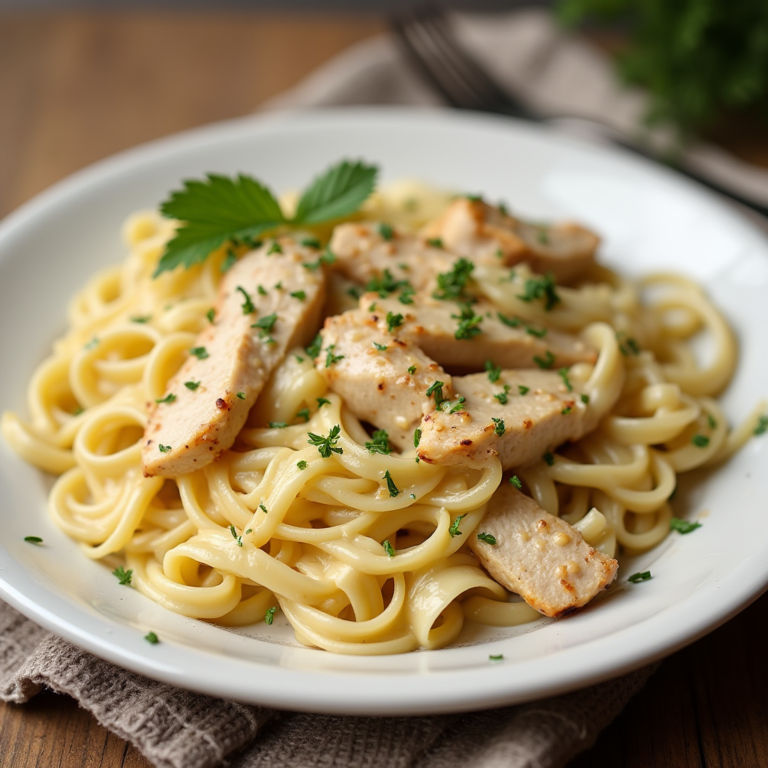 Creamy Chicken Alfredo Recipe: A Rich and Delicious Comfort Food