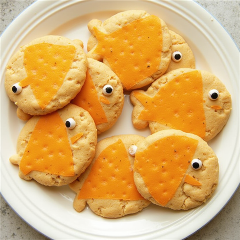 “Delicious Orange Fish Cookies Recipe for a Sweet Treat”